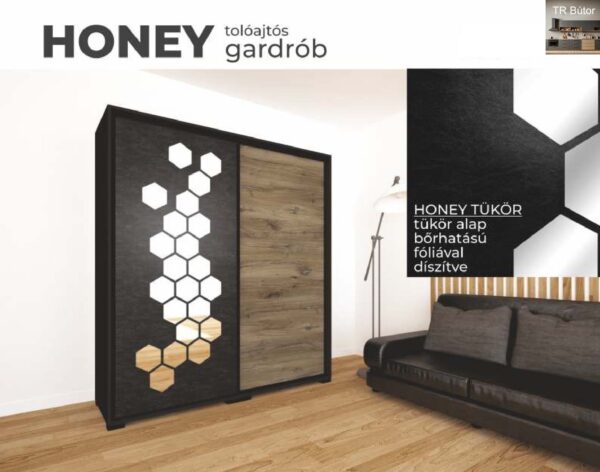 Honey tolóajtós gardrób