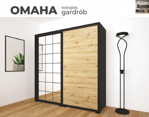 Omaha tolóajtós gardrób