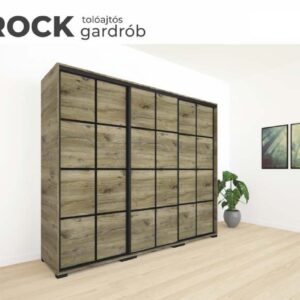 Rock tolóajtós gardrób