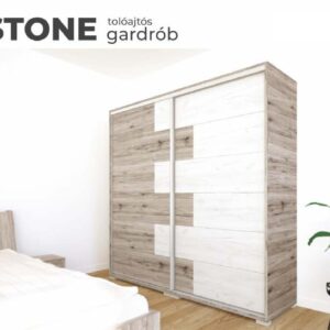 Stone tolóajtós gardrób