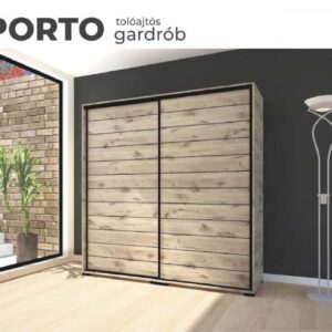 Porto tolóajtós gardrób