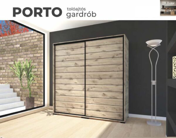 Porto tolóajtós gardrób