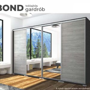 Bond tolóajtós gardrób