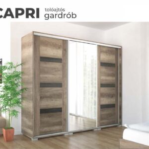 Capri tolóajtós gardrób