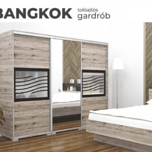 Bangkok tolóajtós gardrób