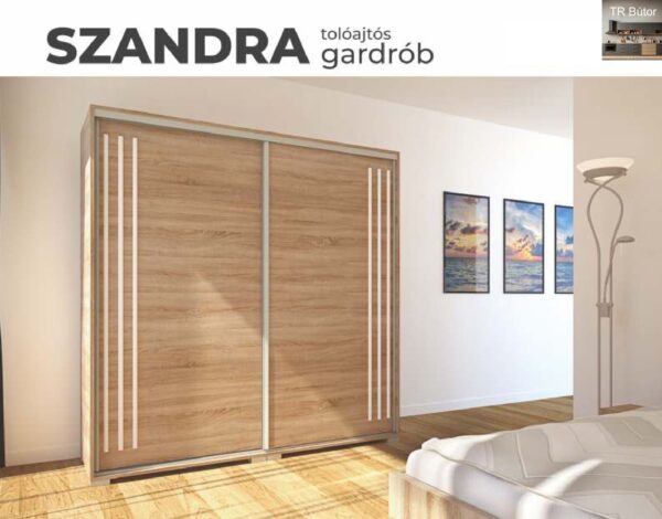 Szandra tolóajtós gardrób